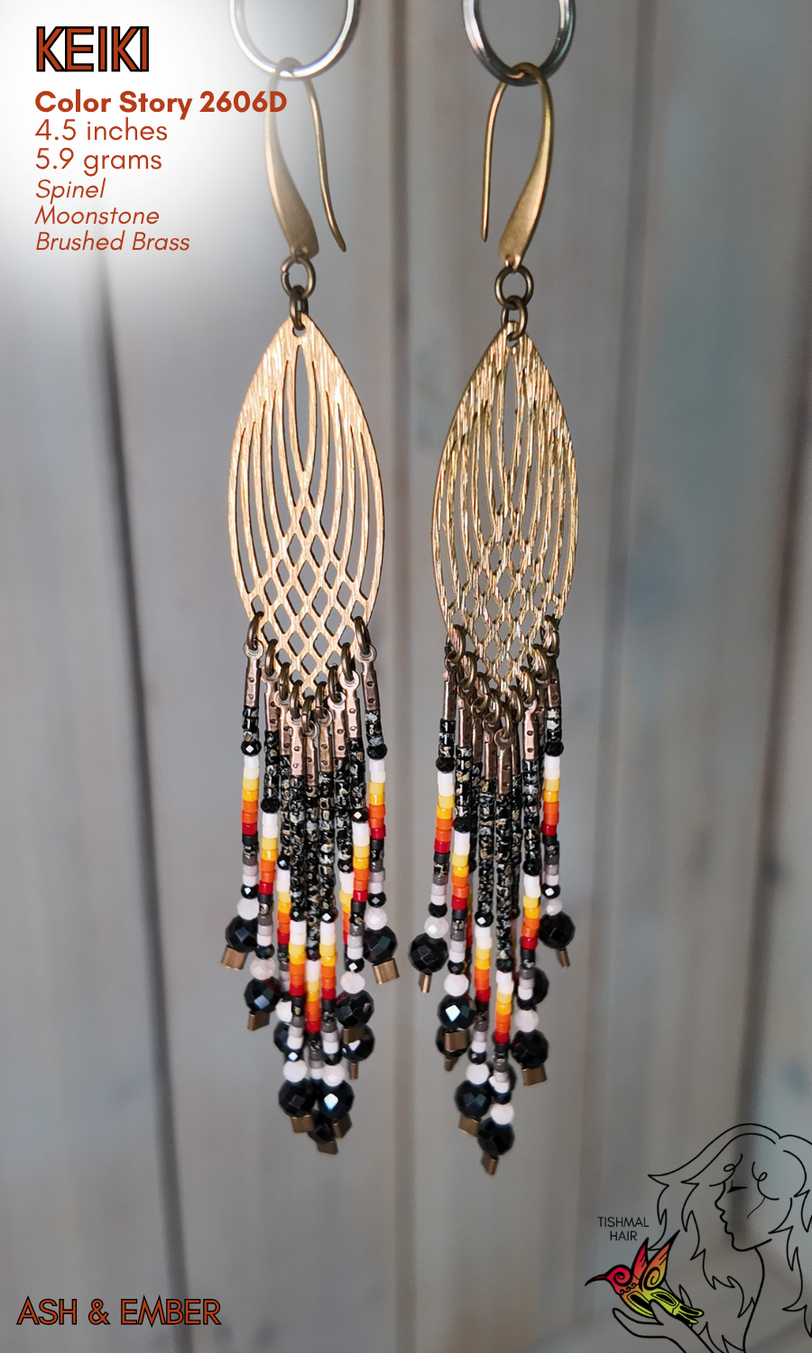 Ash & Ember Keiki Earrings 2606D