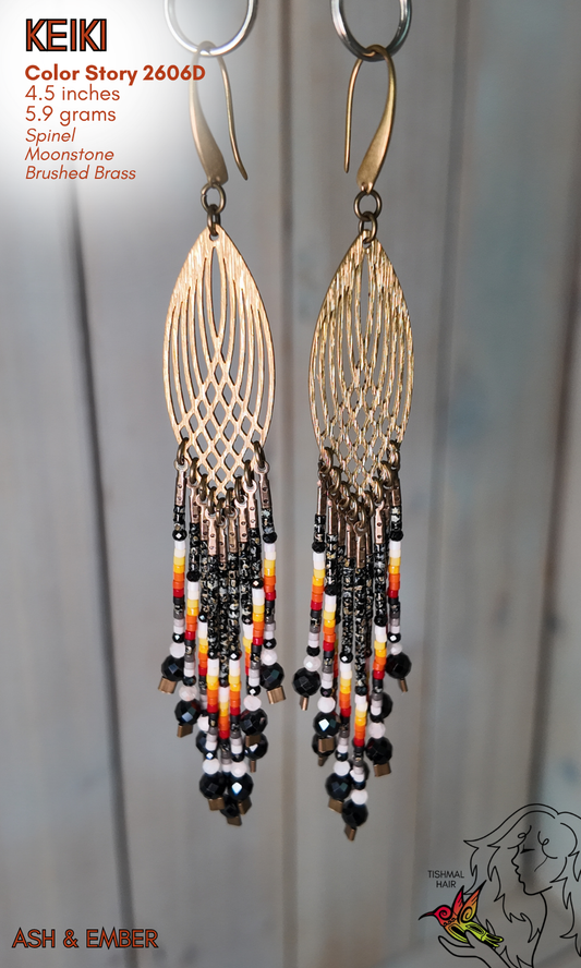 Ash & Ember Keiki Earrings 2606D