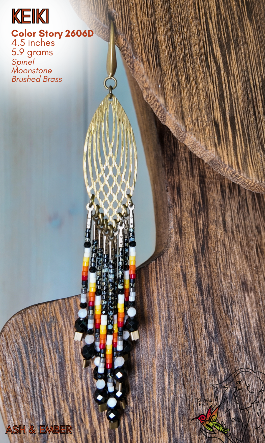 Ash & Ember Keiki Earrings 2606D