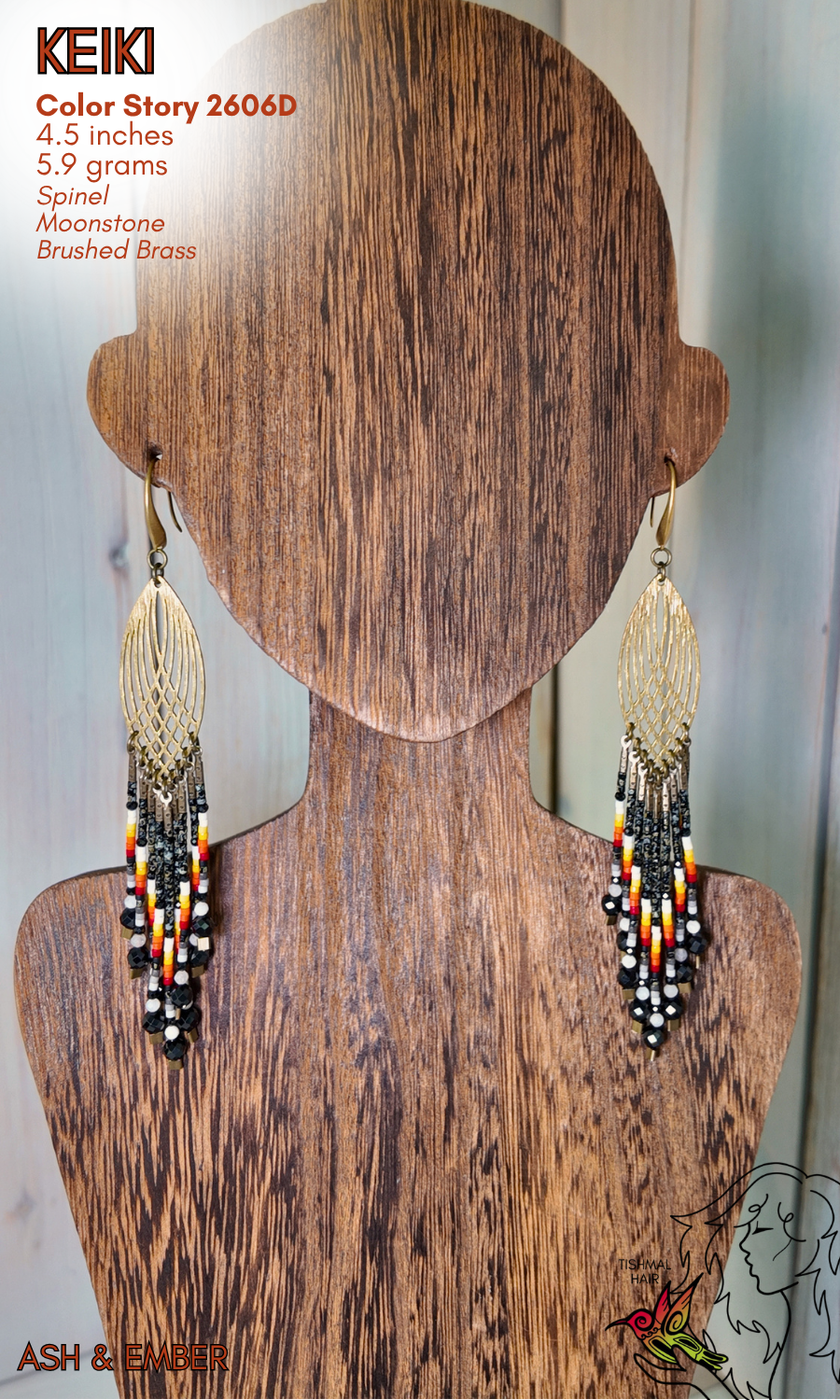 Ash & Ember Keiki Earrings 2606D
