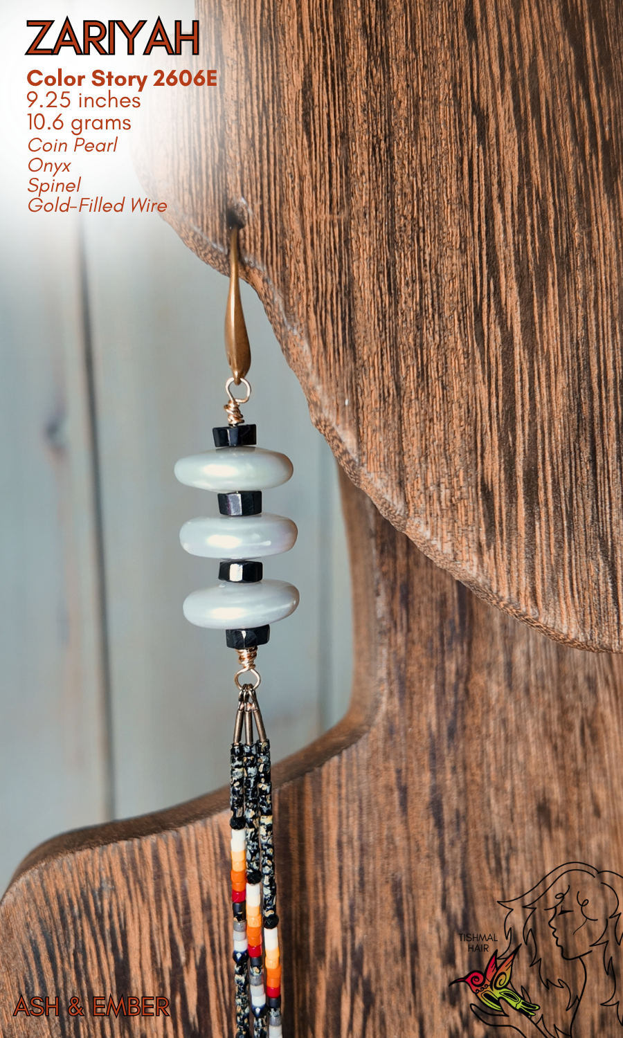 Ash & Ember Zariyah Earrings 2606E