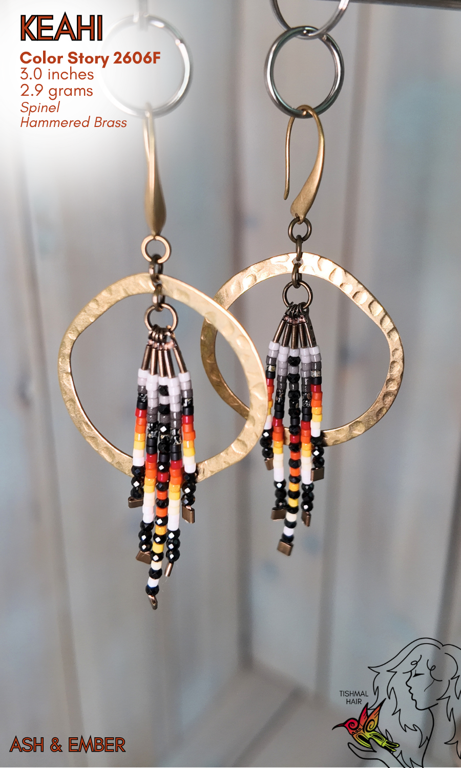 Ash & Ember Keahi Earrings 2606F