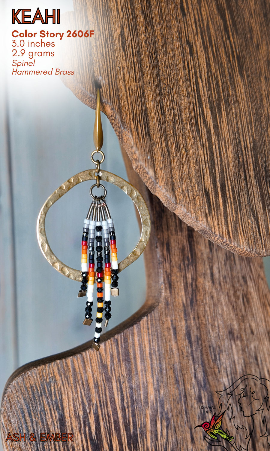 Ash & Ember Keahi Earrings 2606F