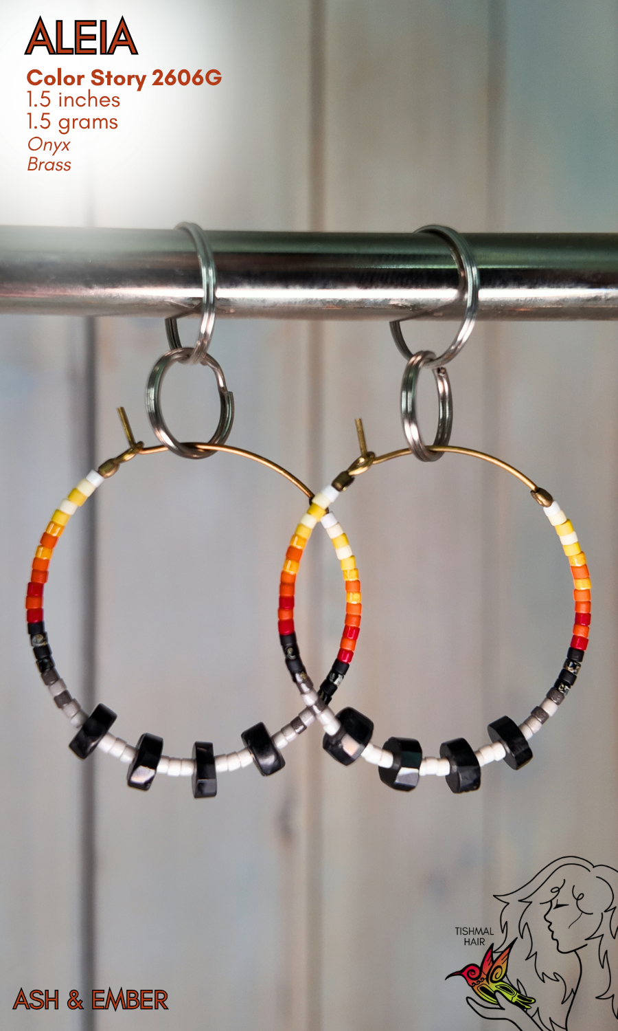 Ash & Ember Aleia Earrings 2606G