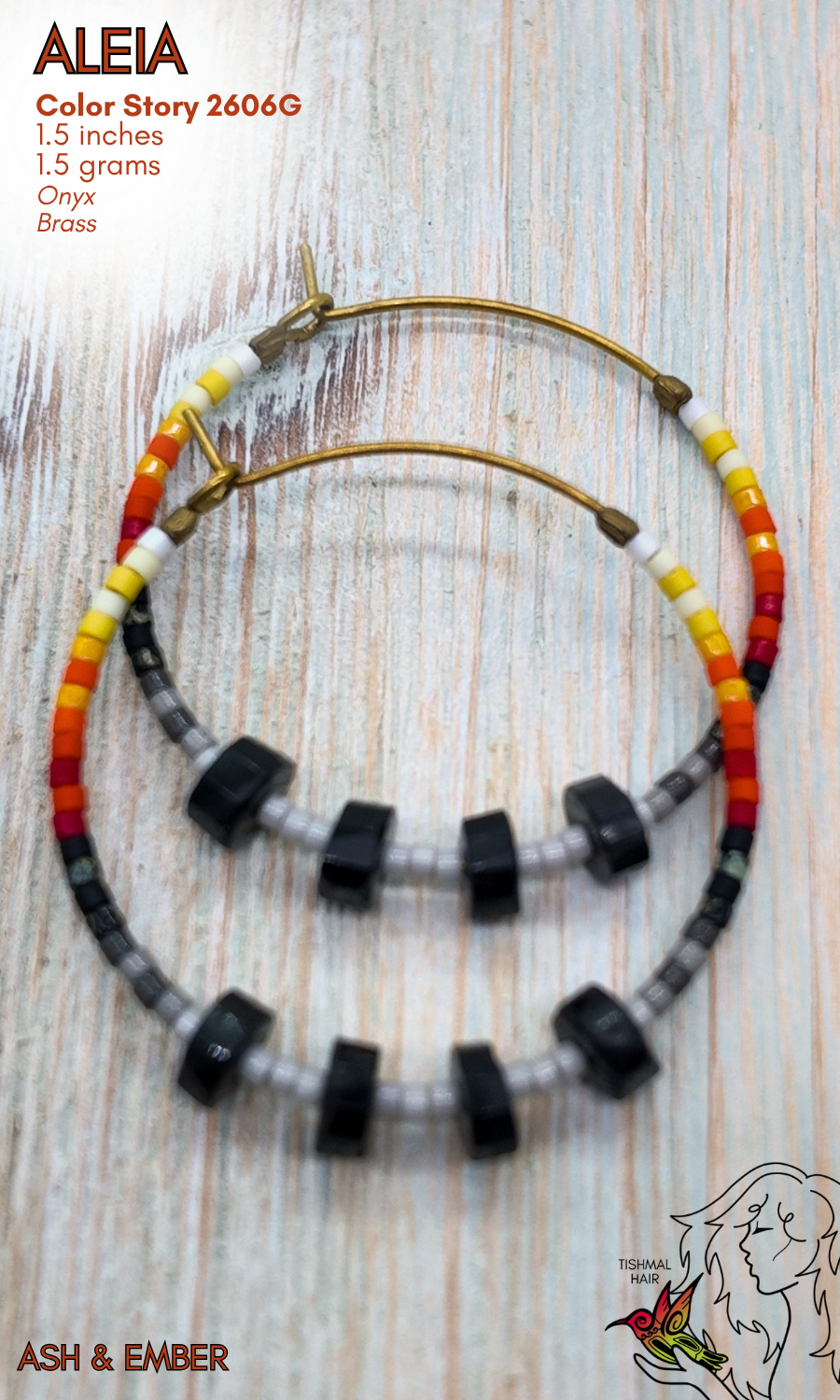 Ash & Ember Aleia Earrings 2606G