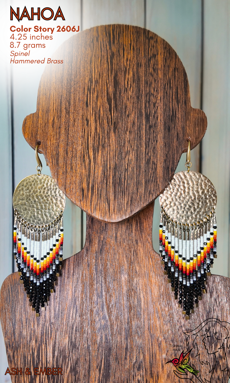 Ash & Ember Nahoa Earrings 2606J