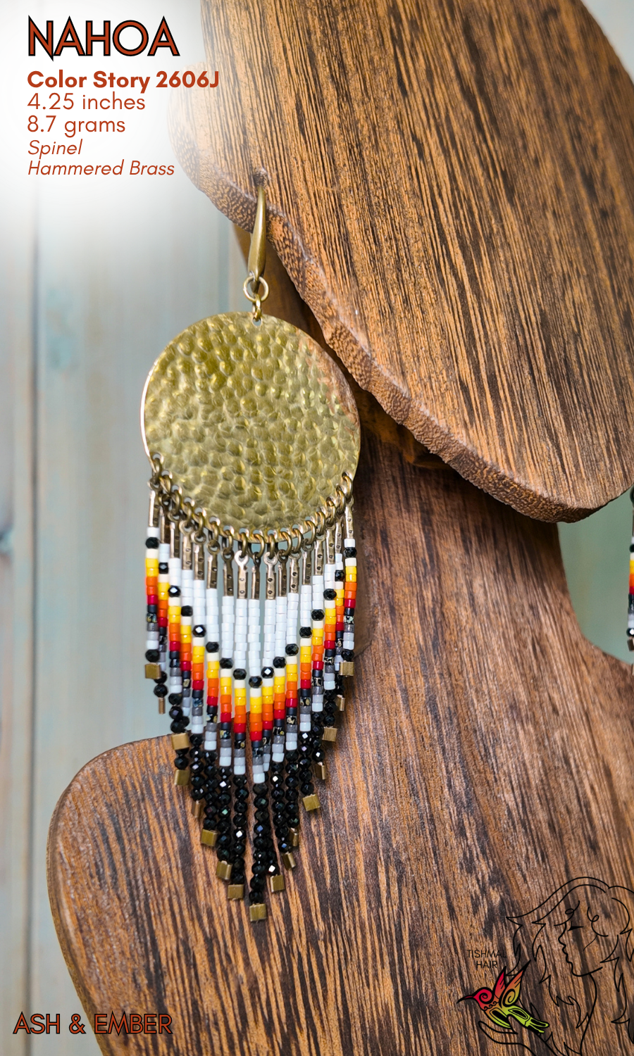 Ash & Ember Nahoa Earrings 2606J