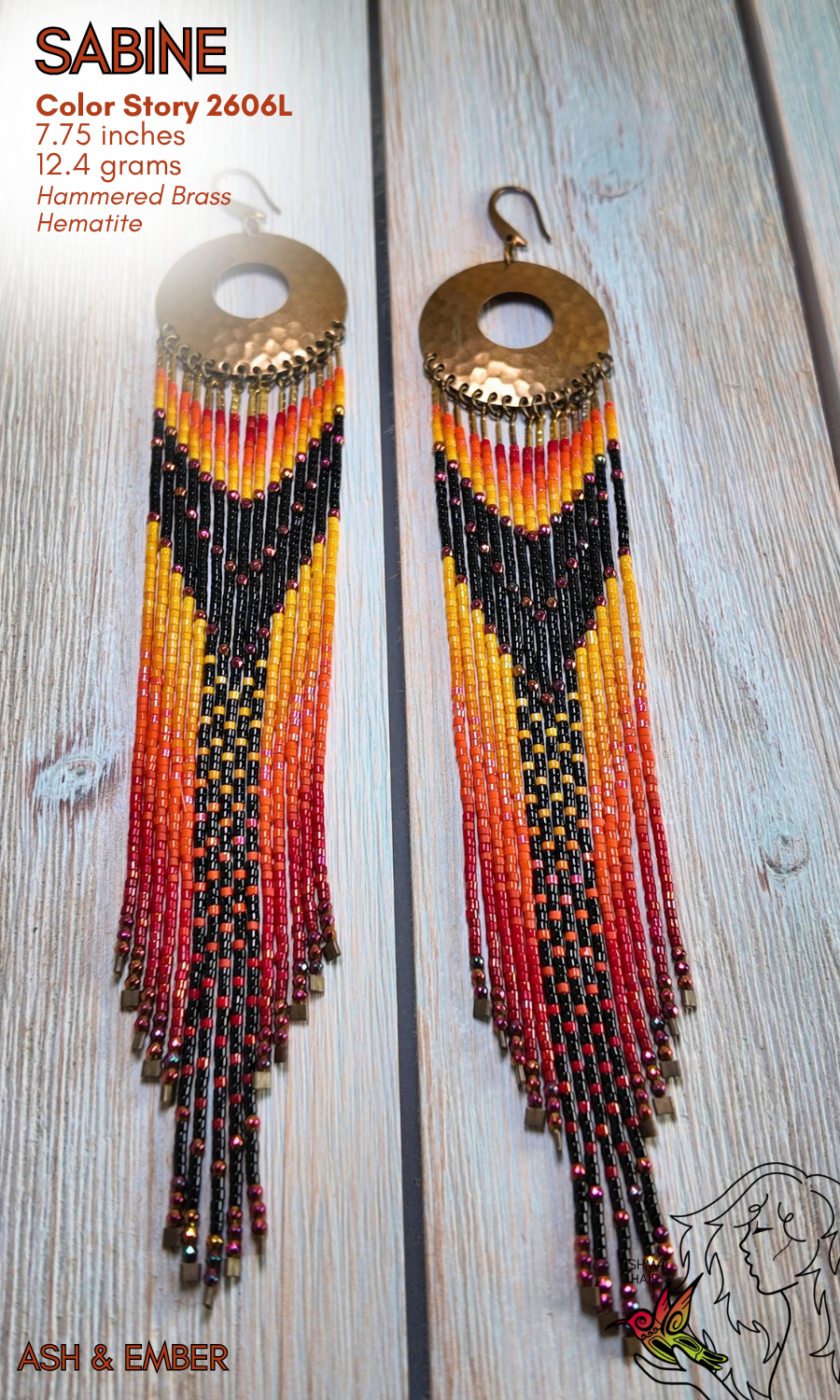 Ash & Ember Sabine Earrings 2606L