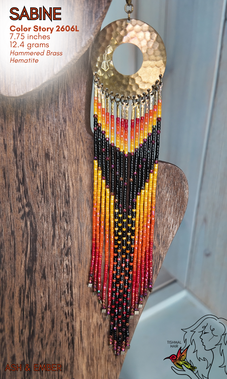 Ash & Ember Sabine Earrings 2606L