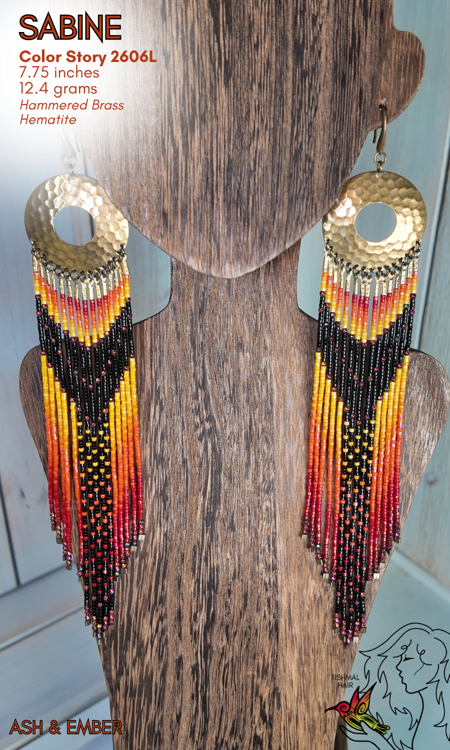 Ash & Ember Sabine Earrings 2606L