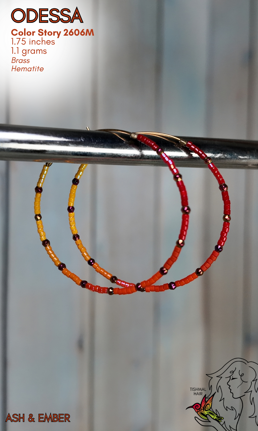 Ash & Ember Odessa Earrings 2606M