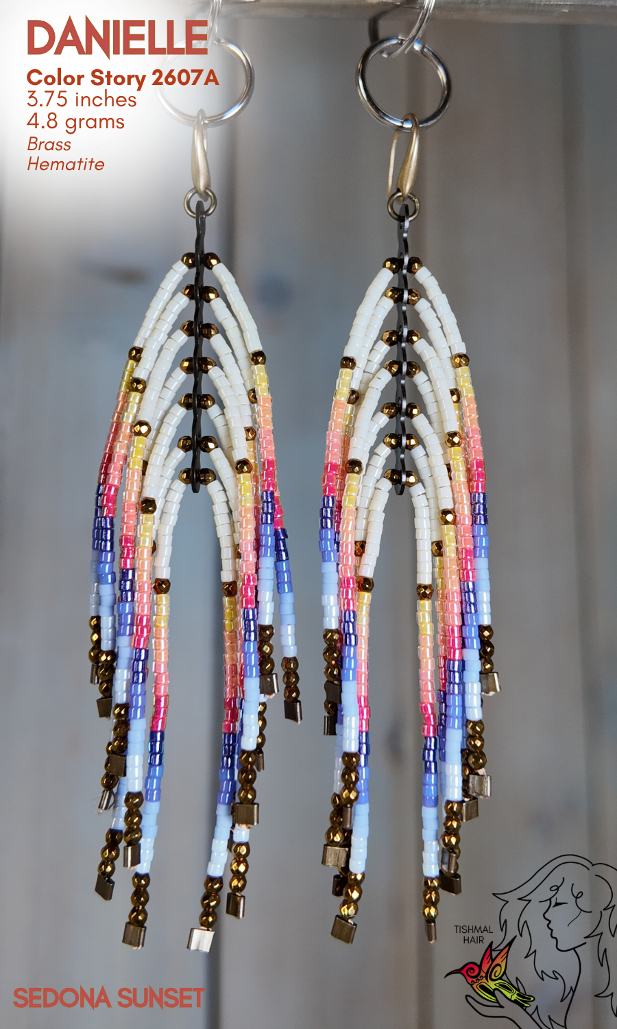 Sedona Sunset Danielle Earrings 2607A