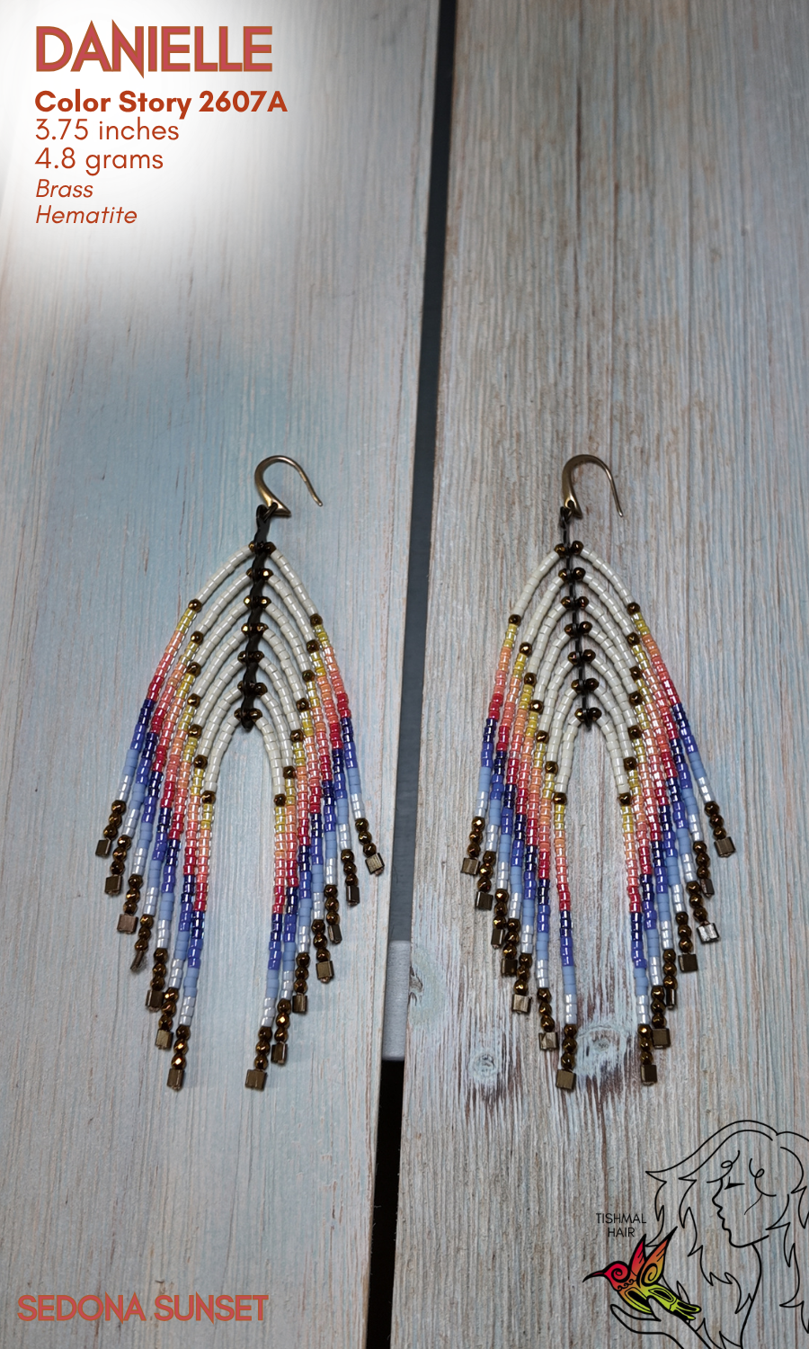Sedona Sunset Danielle Earrings 2607A