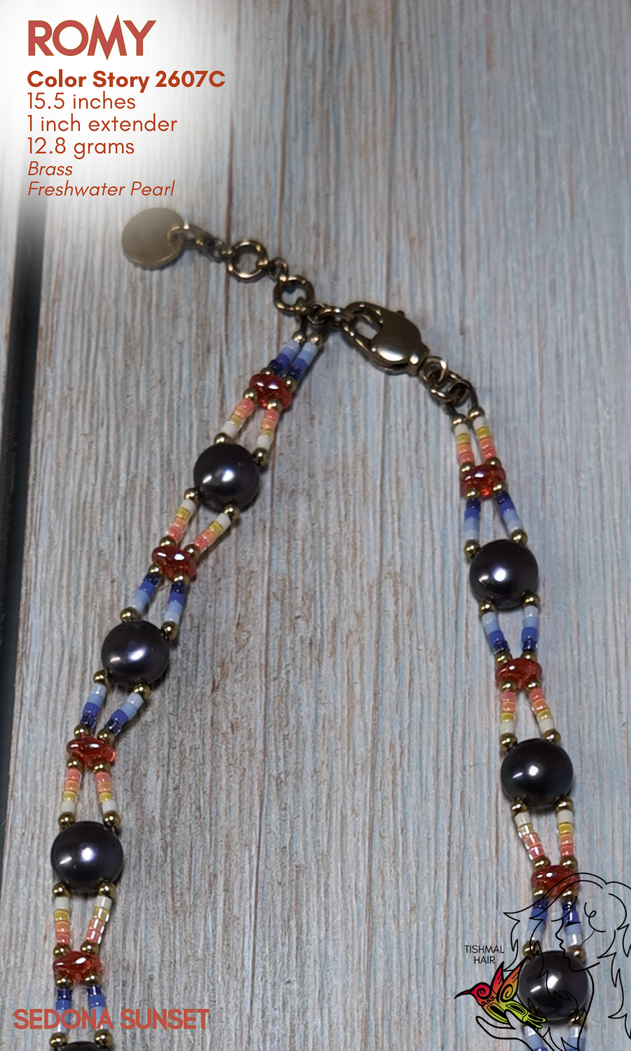 Sedona Sunset Romy Necklace 2607C