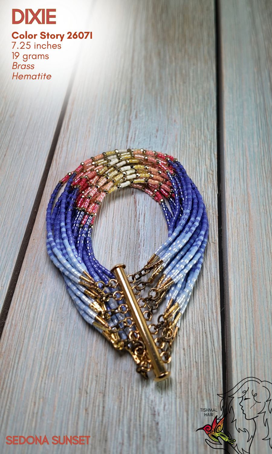 Sedona Sunset Dixie Bracelet 2607I