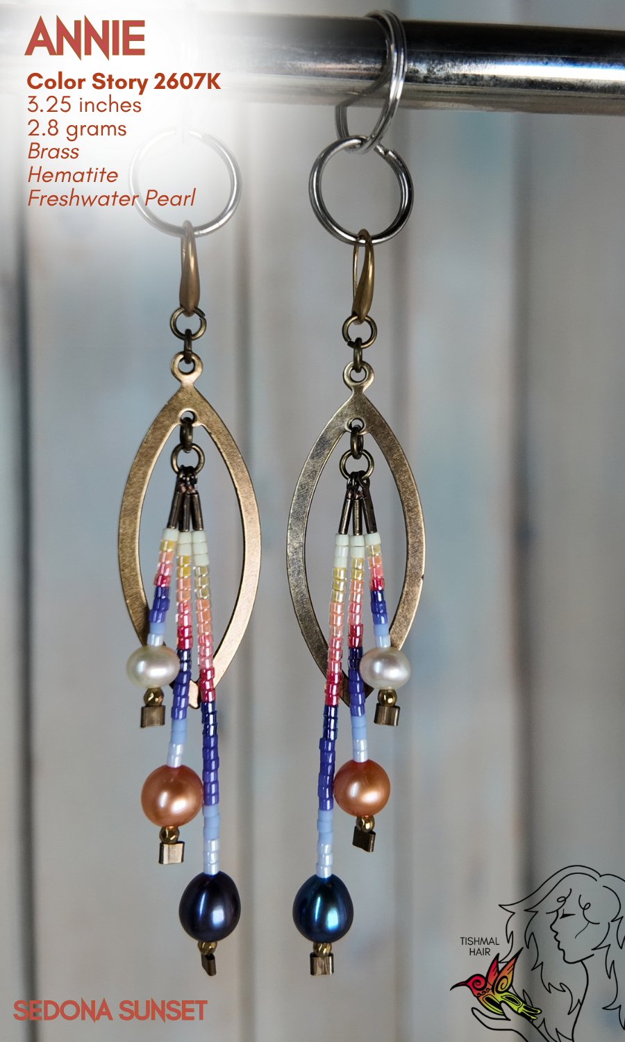 Sedona Sunset Annie Earrings 2607K
