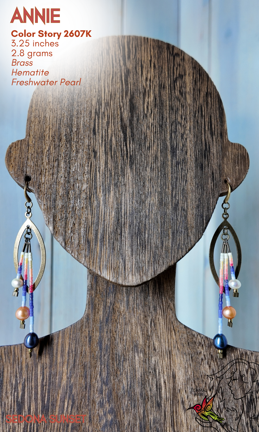 Sedona Sunset Annie Earrings 2607K