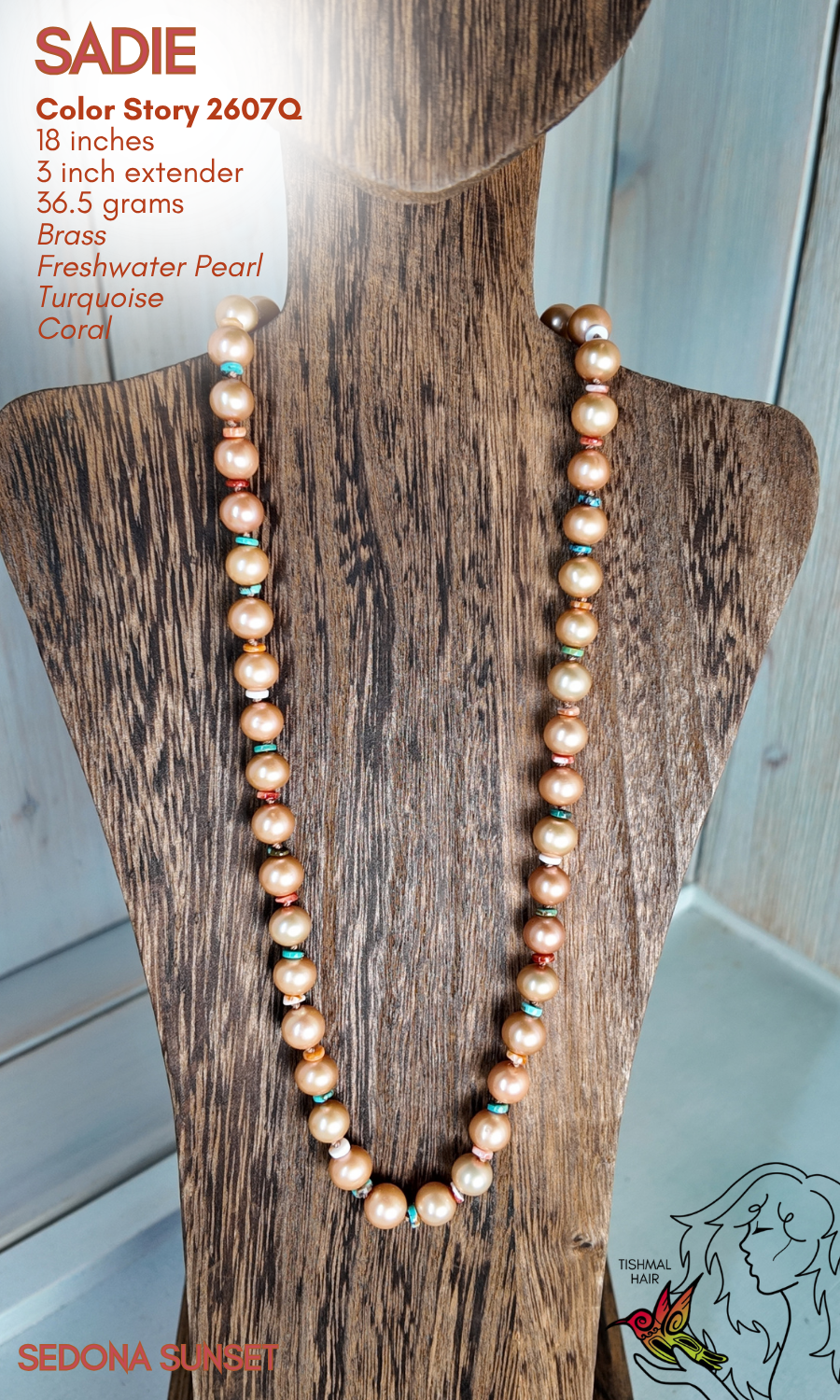 Sedona Sunset Sadie Necklace 2607Q