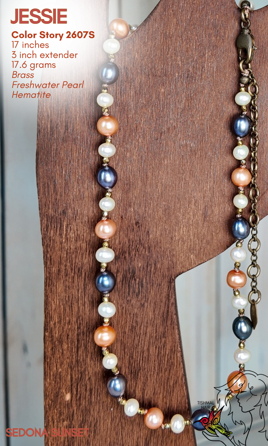 Sedona Sunset Jessie Necklace 2607S