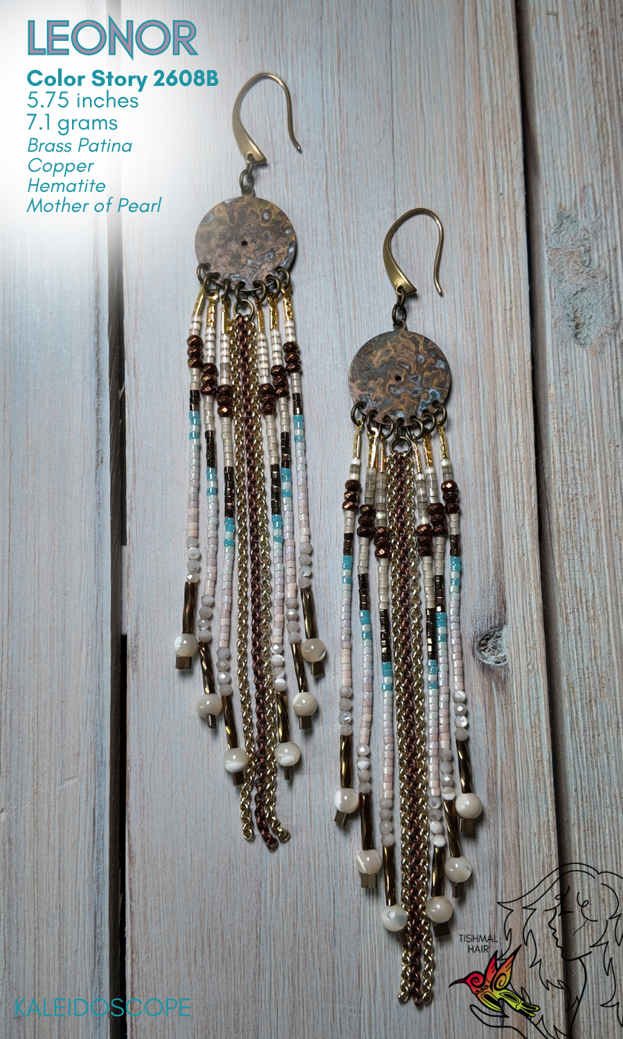 Kaleidoscope Leonor Earrings 2608B