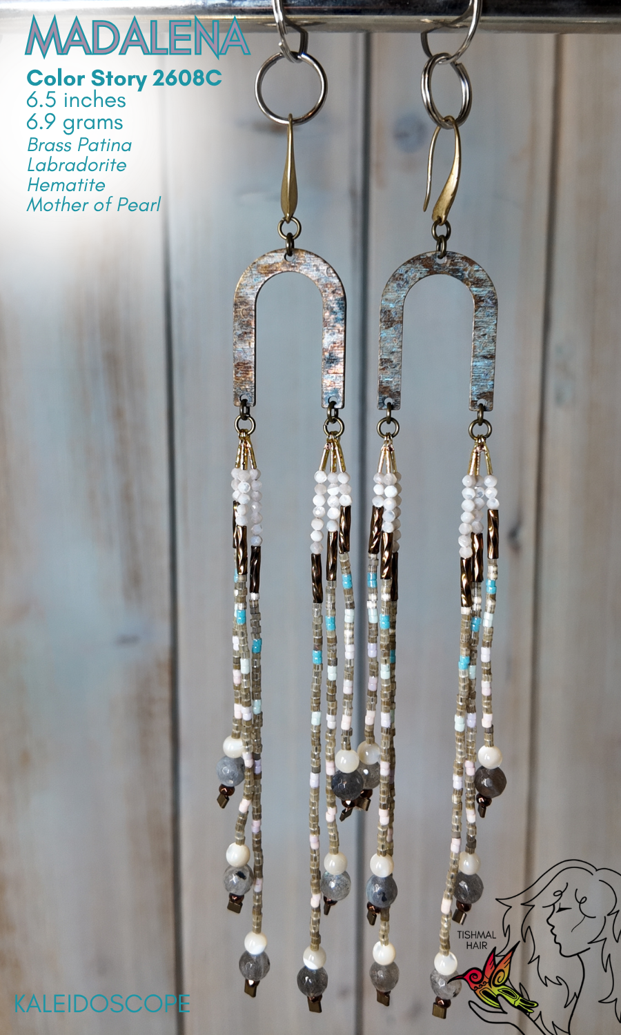 Kaleidoscope Madalena Earrings 2608C