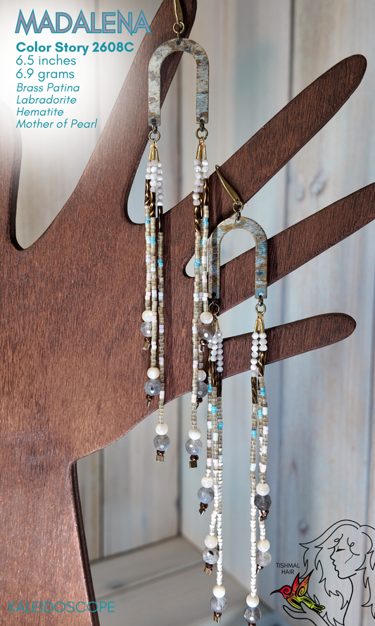 Kaleidoscope Madalena Earrings 2608C