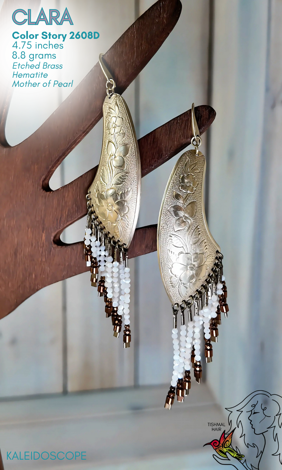 Kaleidoscope Clara Earrings 2608D