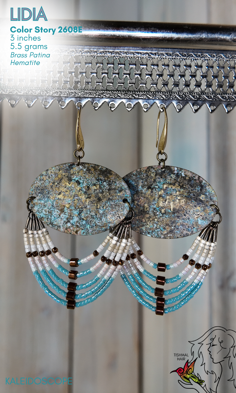 Kaleidoscope Lidia Earrings 2608E