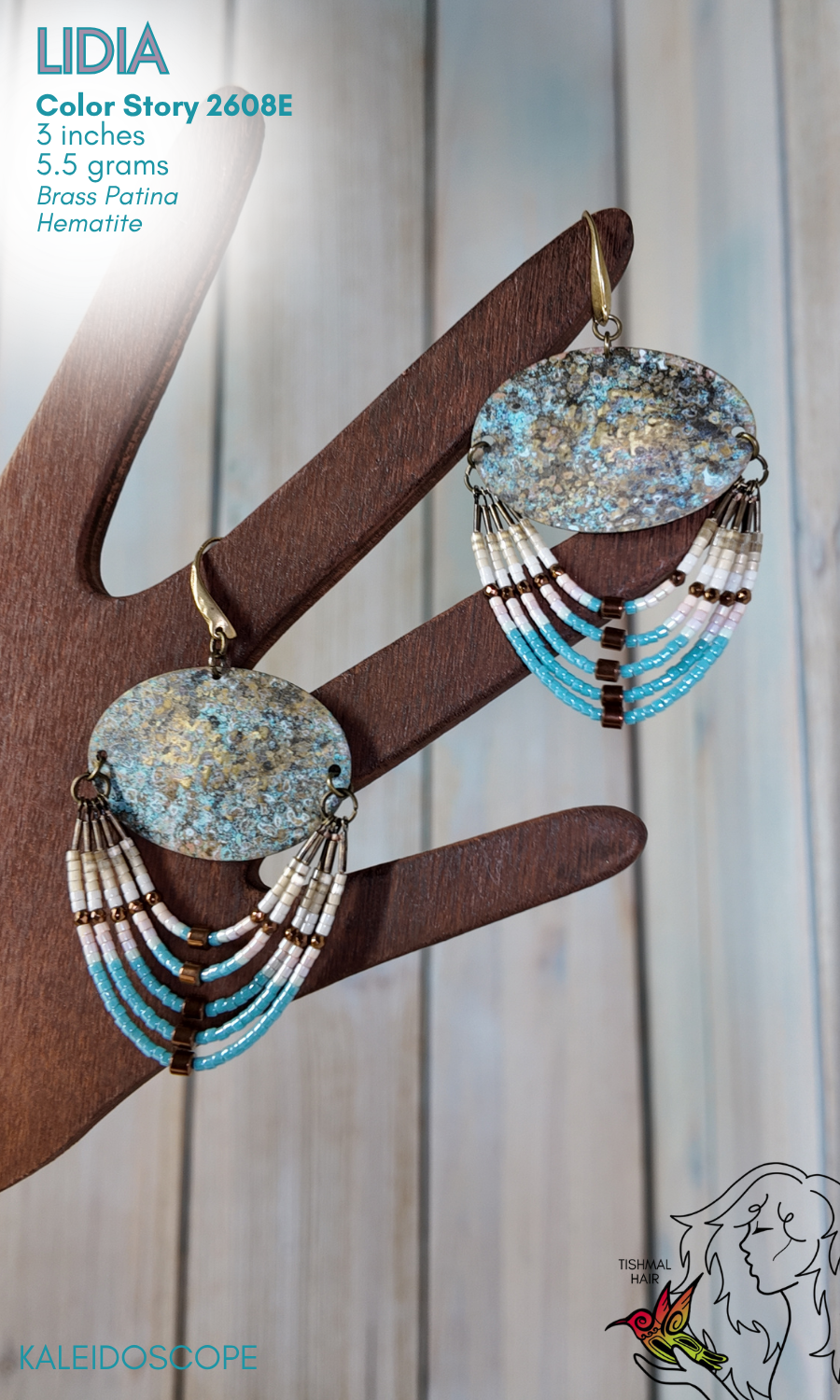 Kaleidoscope Lidia Earrings 2608E