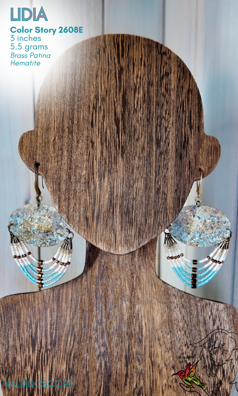 Kaleidoscope Lidia Earrings 2608E