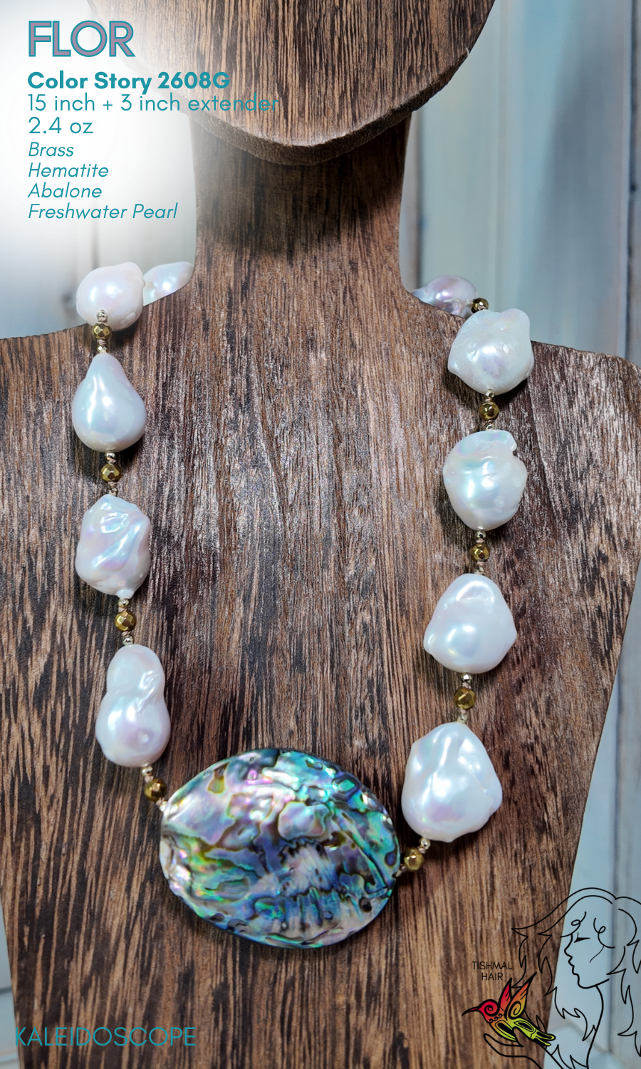 Kaleidoscope Flor Necklace 2608G